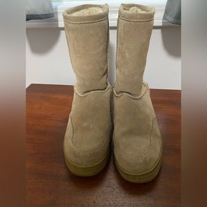 Fuzz lined Ugg like boots